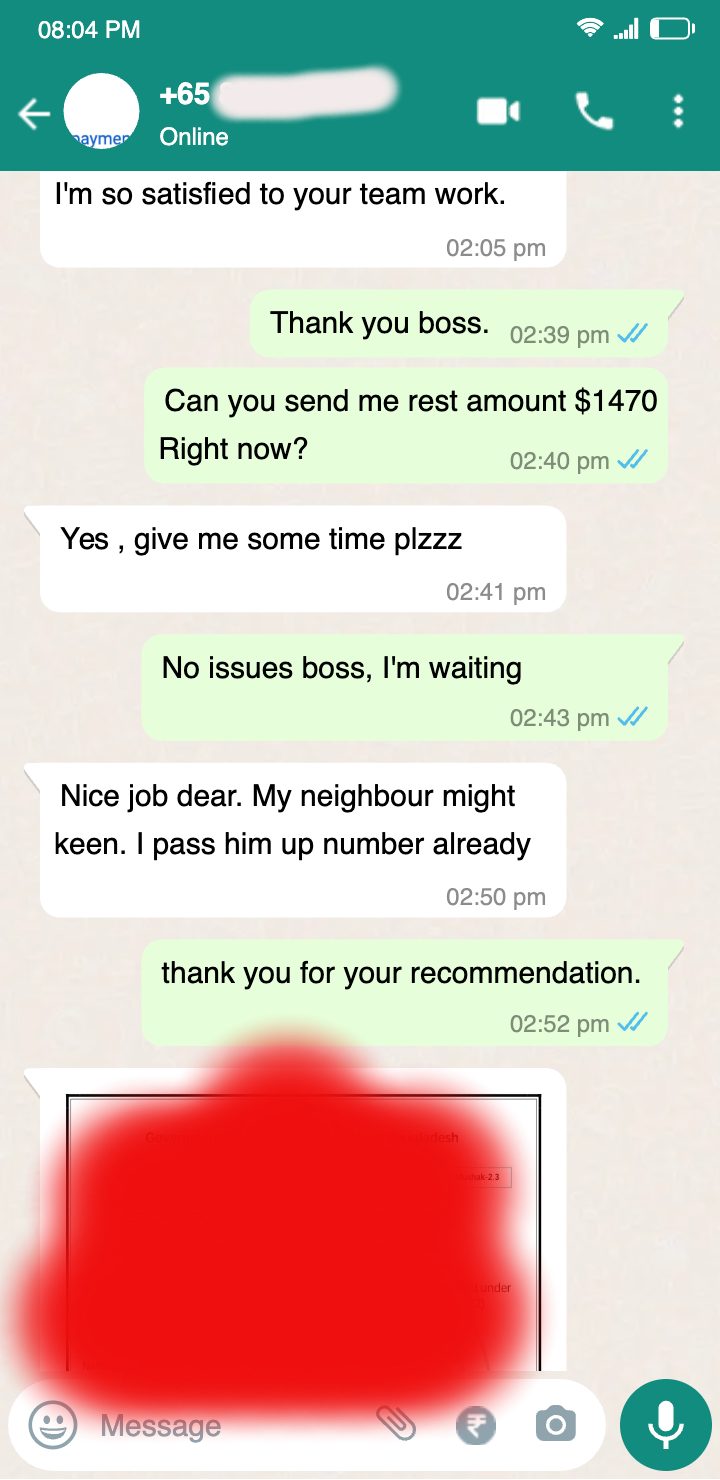 whatsapp chat 2